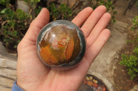 Polished Polychrome Jasper Spheres x 6 From Madagascar