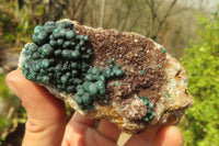 Natural Ball Malachite On Quartz Matrix Specimens x 4 From Kambove, Congo