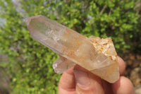 Natural Clear Quartz Clusters x 35 From Madagascar