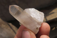 Natural Clear Quartz Clusters x 35 From Madagascar