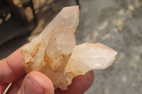 Natural Clear Quartz Clusters x 35 From Madagascar