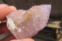 Natural Ametrine Spirit Quartz Clusters x 12 From Boekenhouthoek, South Africa