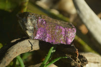 Natural Metallic Purpurite Cobbed Specimens x 5 From Erongo, Namibia