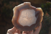 Polished River Agate Nodules x 4 From Zimbabwe