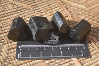 Natural Alluvial Schorl Black Tourmaline Crystals x 1kg lot From Zimbabwe