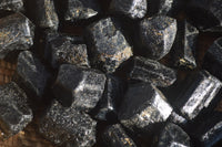 Natural Alluvial Schorl Black Tourmaline Crystals x 1kg lot From Zimbabwe