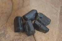 Natural Alluvial Schorl Black Tourmaline Crystals x 1kg lot From Zimbabwe