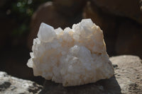 Natural Clear Quartz Clusters x 3 From Madagascar