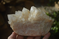 Natural Clear Quartz Clusters x 3 From Madagascar