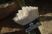 Natural Clear Quartz Clusters x 3 From Madagascar