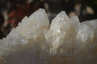 Natural Clear Quartz Clusters x 3 From Madagascar