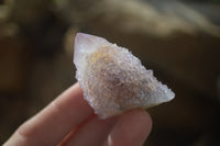 Natural Amethyst Spirit Quartz Clusters x 12 From Boekenhouthoek, South Africa