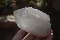 Polished Clear Quartz Crystals x 3 From Madagascar