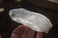 Polished Clear Quartz Crystals x 3 From Madagascar