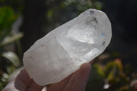 Polished Clear Quartz Crystals x 3 From Madagascar