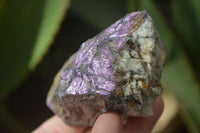 Natural Metallic Purpurite Cobbed Specimens x 12 From Erongo, Namibia