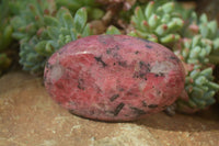 Polished Rhodonite Free Forms x 6 From Zimbabwe