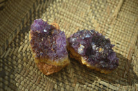 Natural Amethystos Amethyst Plates x 12 From Kwaggafontein, South Africa