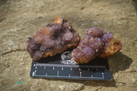 Natural Amethystos Amethyst Plates x 12 From Kwaggafontein, South Africa