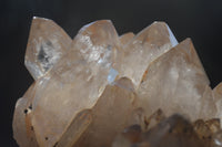 Natural Smokey Quartz Clusters x 4 From Luena, Congo