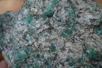 Natural Emeralds In Matrix Specimens x 3 From Sandawana, Zimbabwe