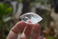 Polished Clear Quartz "Angel Tears" Pendant Pieces x 20 From Madagascar