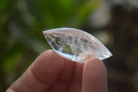 Polished Clear Quartz "Angel Tears" Pendant Pieces x 20 From Madagascar