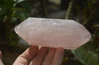 Polished Double Terminated Rose Quartz Crystals x 4 From Madagascar