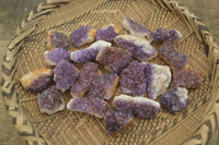 Natural Amethystos Amethyst Specimens x 35 From Kwaggafontein, South Africa