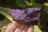 Natural Metallic Purpurite Cobbed Specimens x 12 From Erongo, Namibia