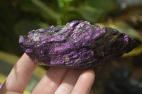 Natural Metallic Purpurite Cobbed Specimens x 12 From Erongo, Namibia