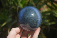 Polished Lazulite Spheres x 2 From Madagascar