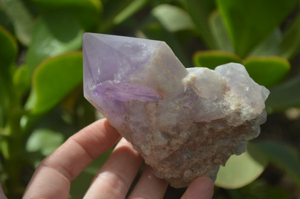 Polished Jacaranda Amethyst Crystals x 3 From Mumbwa, Zambia