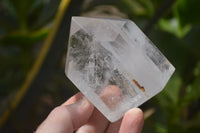 Polished Clear Quartz Points x 4 From Madagascar