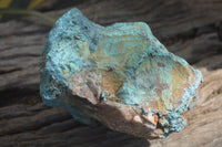 Natural Shattuckite Specimens x 4 From Kaokoveld, Namibia