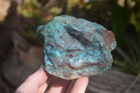 Natural Shattuckite Specimens x 4 From Kaokoveld, Namibia