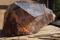 Natural Etched Smokey Quartz Crystal Specimen x 1 From Malawi