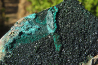 Natural Libethenite Crystals On Dolomite Matrix Specimens x 3 From Shituru, Congo