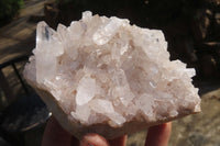 Natural Clear Quartz Clusters x 4 From Ambatofinandrahana, Madagascar