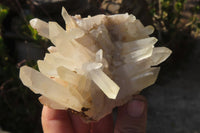 Natural Clear Quartz Clusters x 4 From Ambatofinandrahana, Madagascar