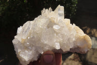 Natural Clear Quartz Clusters x 4 From Ambatofinandrahana, Madagascar