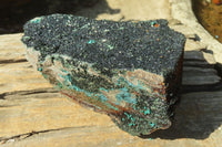 Natural Libethenite Crystals On Dolomite Matrix Specimen x 1 From Shituru, Congo