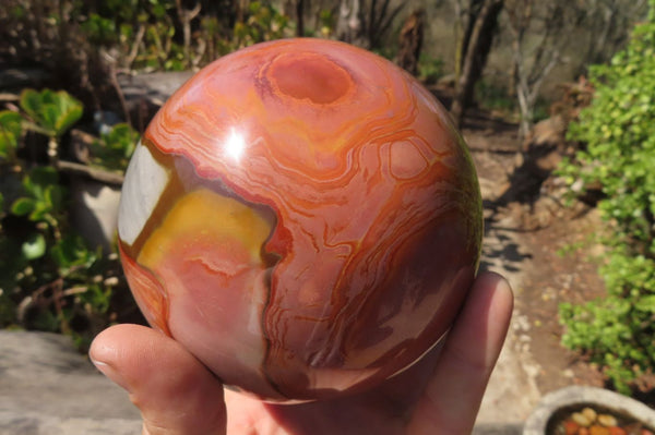 Polished Polychrome Jasper Sphere x 1 From Madagascar