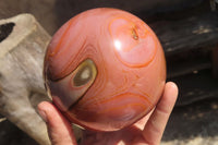 Polished Polychrome Jasper Sphere x 1 From Madagascar