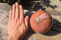 Polished Polychrome Jasper Sphere x 1 From Madagascar