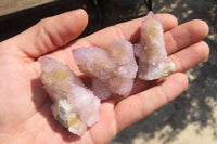 Natural Ametrine Spirit Quartz Crystals x 20 From Boekenhouthoek, South Africa