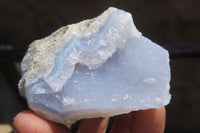 Natural Etched Blue Chalcedony Specimens x 12 From Malawi