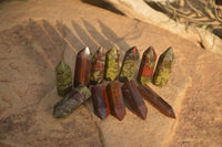 Polished Mixed Stone Jewellery Points x 20 From Southern Africa