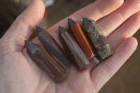 Polished Mixed Stone Jewellery Points x 20 From Southern Africa