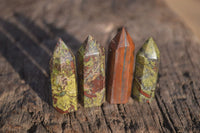 Polished Mixed Stone Jewellery Points x 20 From Southern Africa